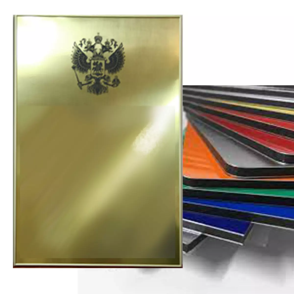 Информационная табличка (вывеска на входную дверь)  600х720 мм