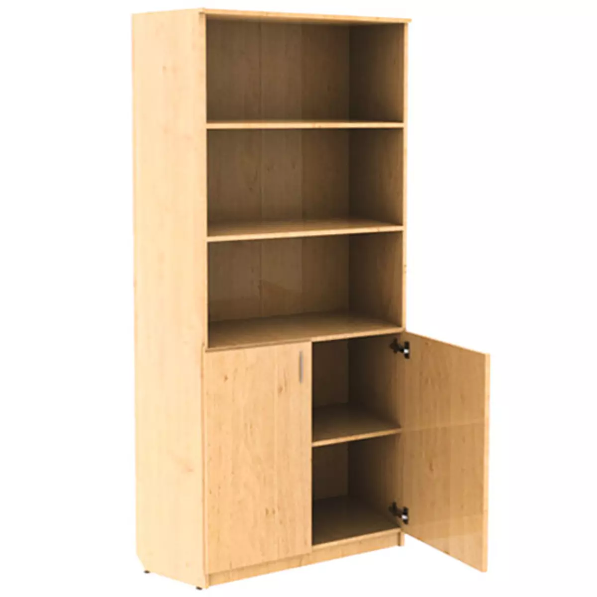 Шкаф полуоткрытый 800х500х2000мм ЛДСП 22/16мм